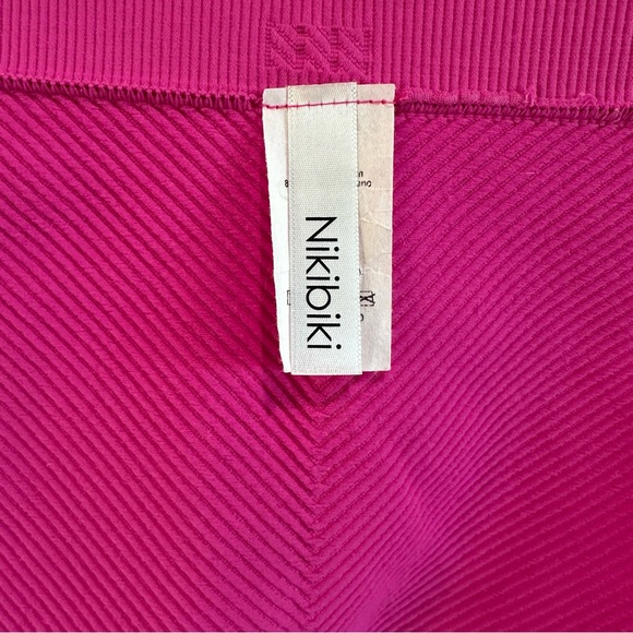 Nikibiki Women's Athletic Biker Shorts - Pink - Picture 4 of 5